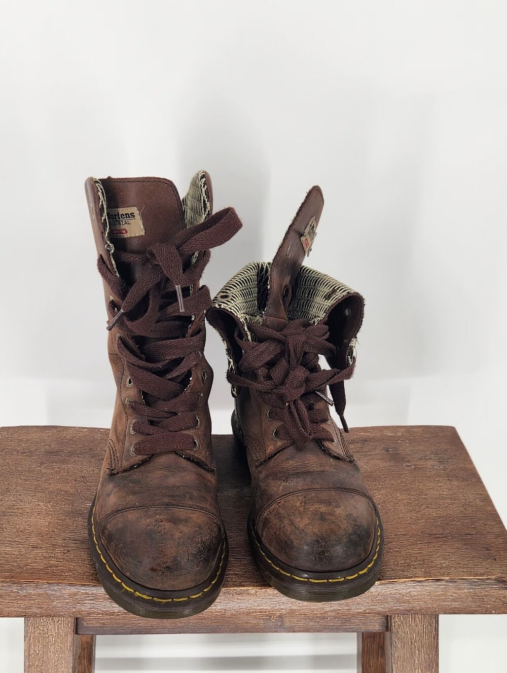 Dr. Martens Leah Steel Toe Leather Slip Resistant Safety Boots Size: 9 Work Wear